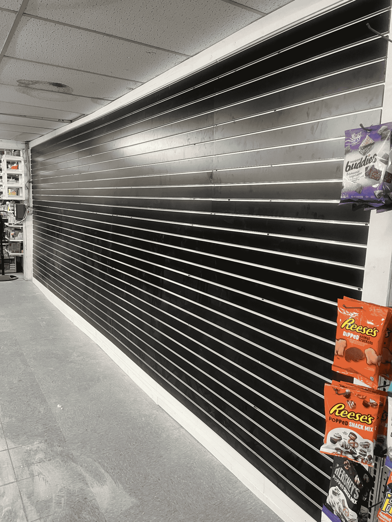 Foot Horizontal Slatwall Panel