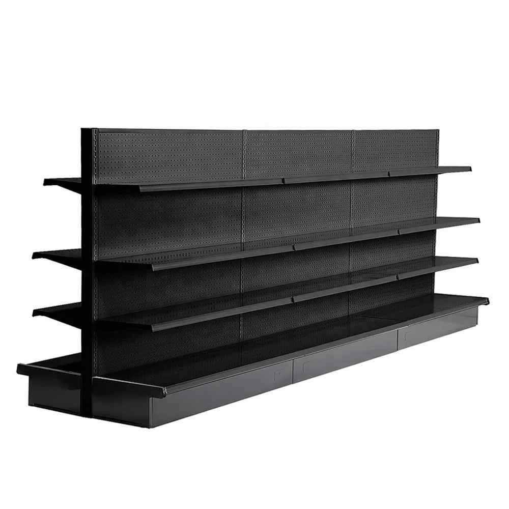 Black Gondola Shelving